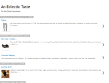 Tablet Screenshot of aneclectictaste.blogspot.com