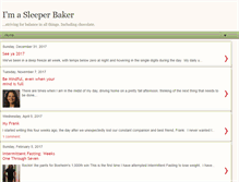 Tablet Screenshot of imasleeperbaker.blogspot.com