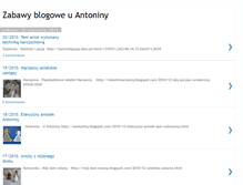 Tablet Screenshot of antonina-zabawyblogowe.blogspot.com