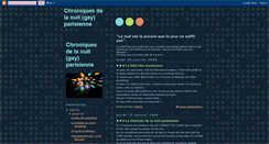 Desktop Screenshot of nuitparisienne.blogspot.com