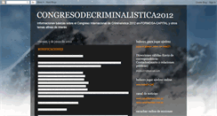 Desktop Screenshot of congresodecriminalistica2010.blogspot.com