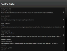 Tablet Screenshot of pagesforpoems.blogspot.com