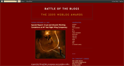 Desktop Screenshot of battleoftheblogs.blogspot.com