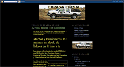 Desktop Screenshot of expasafutsalfixture.blogspot.com