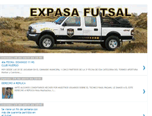 Tablet Screenshot of expasafutsalfixture.blogspot.com