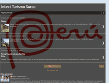 Tablet Screenshot of inteciturismosurco.blogspot.com