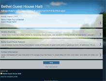 Tablet Screenshot of bethelguesthouse.blogspot.com