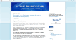 Desktop Screenshot of medfordgop.blogspot.com