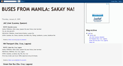 Desktop Screenshot of manilabuses.blogspot.com