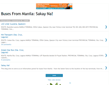 Tablet Screenshot of manilabuses.blogspot.com