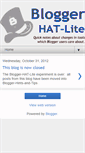 Mobile Screenshot of blogger-hat-lite.blogspot.com