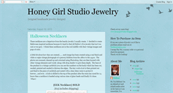 Desktop Screenshot of honeygirlstudiojewelry.blogspot.com