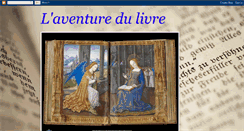 Desktop Screenshot of laventuredulivre.blogspot.com