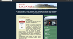 Desktop Screenshot of librairie-la-geographie.blogspot.com