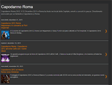 Tablet Screenshot of capodannoromano.blogspot.com