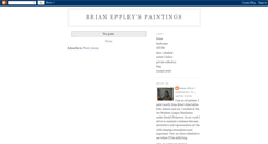 Desktop Screenshot of brianeppleyspaintings.blogspot.com