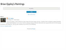 Tablet Screenshot of brianeppleyspaintings.blogspot.com