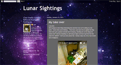 Desktop Screenshot of lunarsightings.blogspot.com