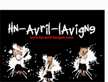 Tablet Screenshot of hn-avril-lavigne.blogspot.com