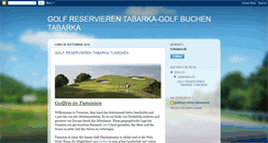 Desktop Screenshot of golfbuchentabarka.blogspot.com