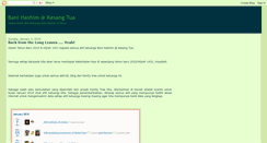 Desktop Screenshot of keluargabanihashim.blogspot.com