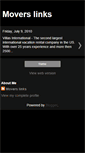 Mobile Screenshot of linksmovers.blogspot.com