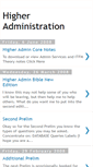 Mobile Screenshot of higheradmin.blogspot.com