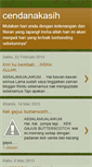 Mobile Screenshot of cendanakasih-issnita.blogspot.com