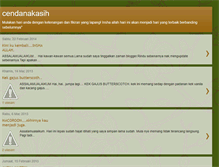 Tablet Screenshot of cendanakasih-issnita.blogspot.com