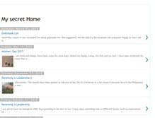 Tablet Screenshot of mysecrethome.blogspot.com