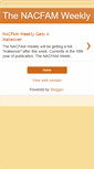 Mobile Screenshot of nacfam.blogspot.com