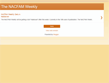Tablet Screenshot of nacfam.blogspot.com