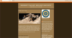 Desktop Screenshot of desertvalleyreliefsociety.blogspot.com