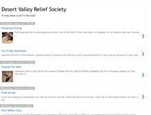 Tablet Screenshot of desertvalleyreliefsociety.blogspot.com