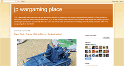 Desktop Screenshot of jpwargamingplace.blogspot.com