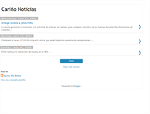 Tablet Screenshot of carinonoticias.blogspot.com