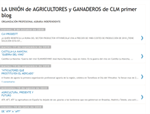 Tablet Screenshot of launiondeagricultoresyganaderosclm.blogspot.com