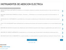 Tablet Screenshot of intrumentosdemedicionelectrica22mei.blogspot.com