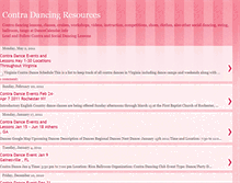 Tablet Screenshot of contradancinglessons.blogspot.com