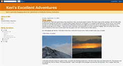 Desktop Screenshot of kerisadventures.blogspot.com