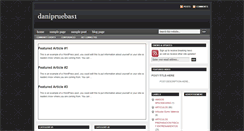 Desktop Screenshot of danipruebas1.blogspot.com