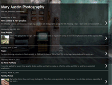Tablet Screenshot of maryaustinphoto.blogspot.com
