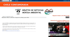 Desktop Screenshot of chilecontaminada.blogspot.com