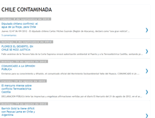 Tablet Screenshot of chilecontaminada.blogspot.com