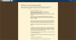 Desktop Screenshot of defensetraveladvice.blogspot.com