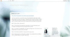 Desktop Screenshot of meaningfulmessages.blogspot.com