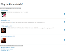 Tablet Screenshot of blogdacomunidadeyahoocom.blogspot.com