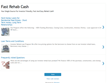 Tablet Screenshot of fastrehabcash.blogspot.com