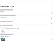 Tablet Screenshot of gabrieldeviaje.blogspot.com