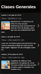 Mobile Screenshot of clases-generales.blogspot.com
